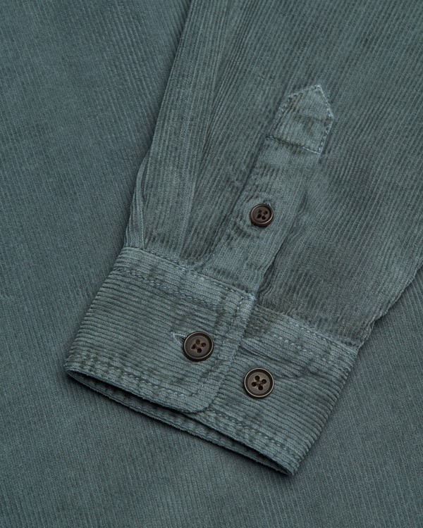 6 Button Down Regular Gris ELBWT00121 Element