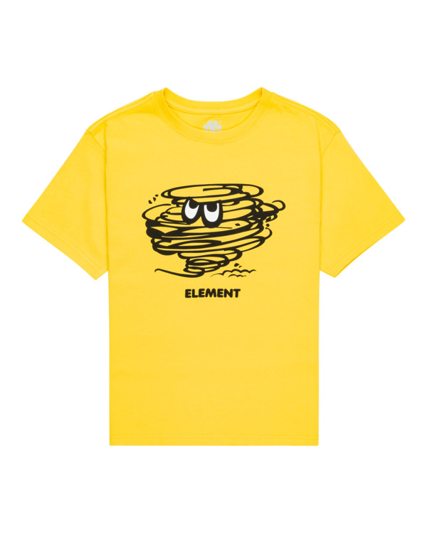 0 Stormy - T-Shirt für Jungen 8-16 Gelb ELBZT00118 Element