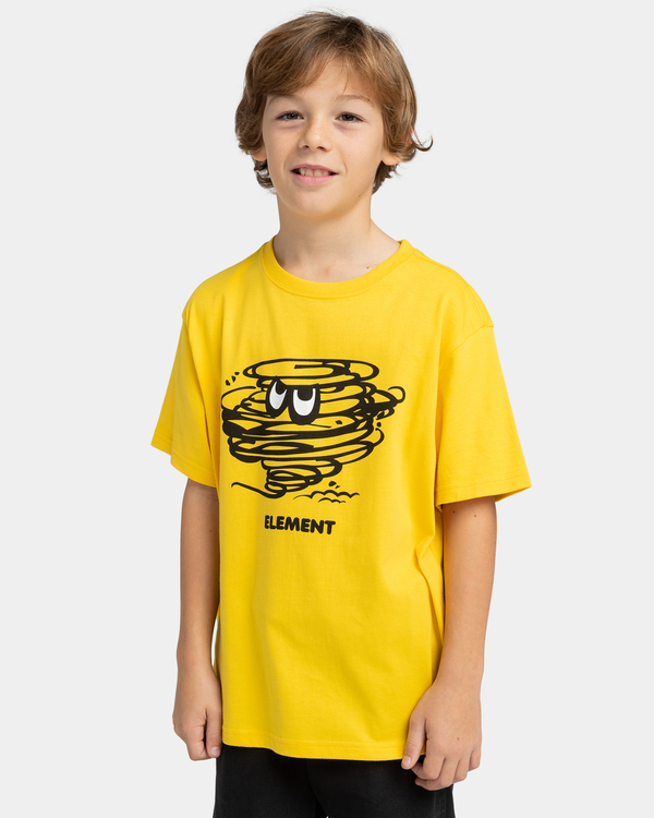 2 Stormy - T-Shirt für Jungen 8-16 Gelb ELBZT00118 Element