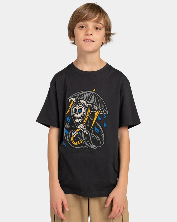 2 Element x Timber Inside Weather - T-shirt pour Garçon 8-16 ans Noir ELBZT00124 Element
