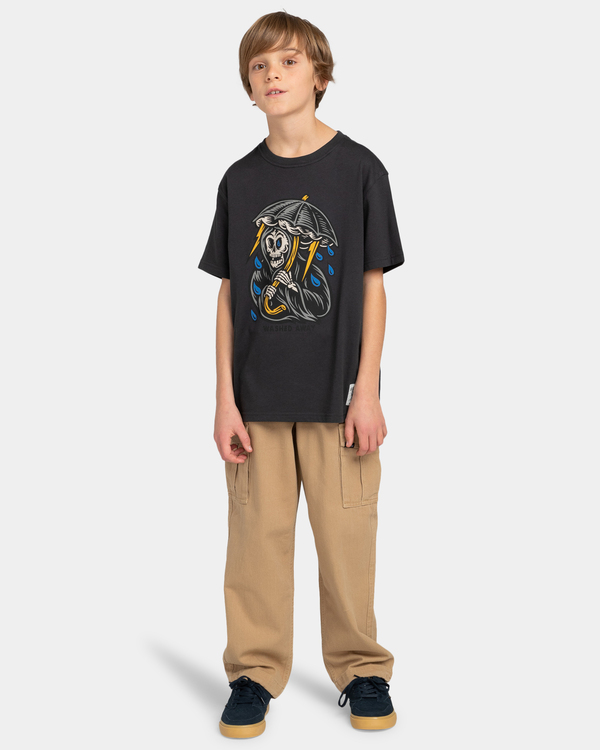 4 Element x Timber Inside Weather - T-shirt pour Garçon 8-16 ans Noir ELBZT00124 Element