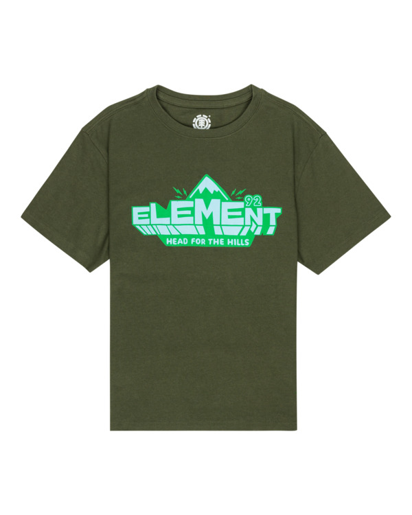 0 Head - T-Shirt voor Jongens 8-16  ELBZT00156 Element