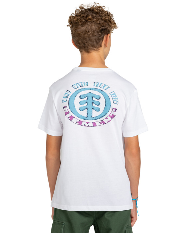 5 Sandy - T-Shirt for Boys 8-16 White ELBZT00175 Element