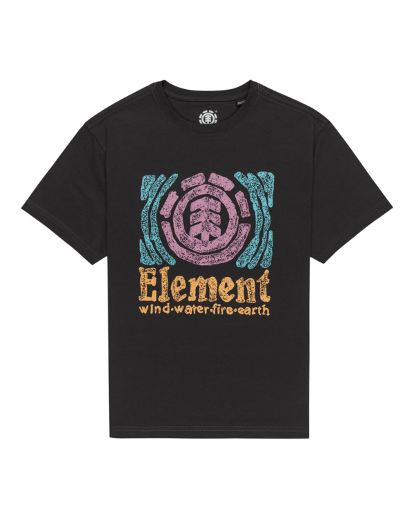 0 Volley - T-Shirt for Boys 8-16 Black ELBZT00178 Element