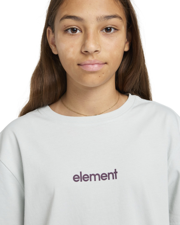 4 Simple Logo - Short Sleeves T-shirt for Boys 8 - 16 Grey ELBZT00199 Element