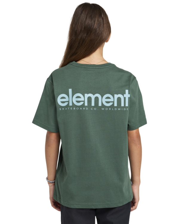 7 Skateboard Co - T-shirt à manches courtes pour Garçon 8-16 Noir ELBZT00200 Element