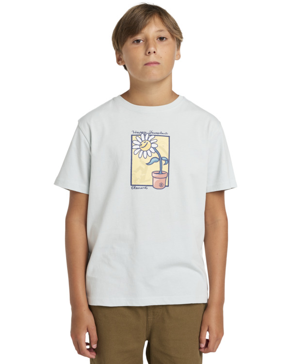 2 Happy Faceplant - Short Sleeves T-shirt for Boys 8 - 16 Gray ELBZT00203 Element