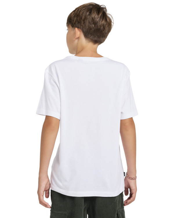 6 Kyoto - Short Sleeves T-shirt for Boys 8 - 16 White ELBZT00212 Element