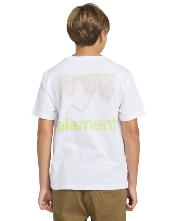 7 Halo - T-shirt à manches courtes pour Garçon 8-16 Blanc ELBZT00213 Element