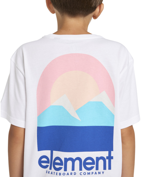 5 Halo - T-shirt met Korte mouw voor Jongens 8-16 White ELBZT00213 Element