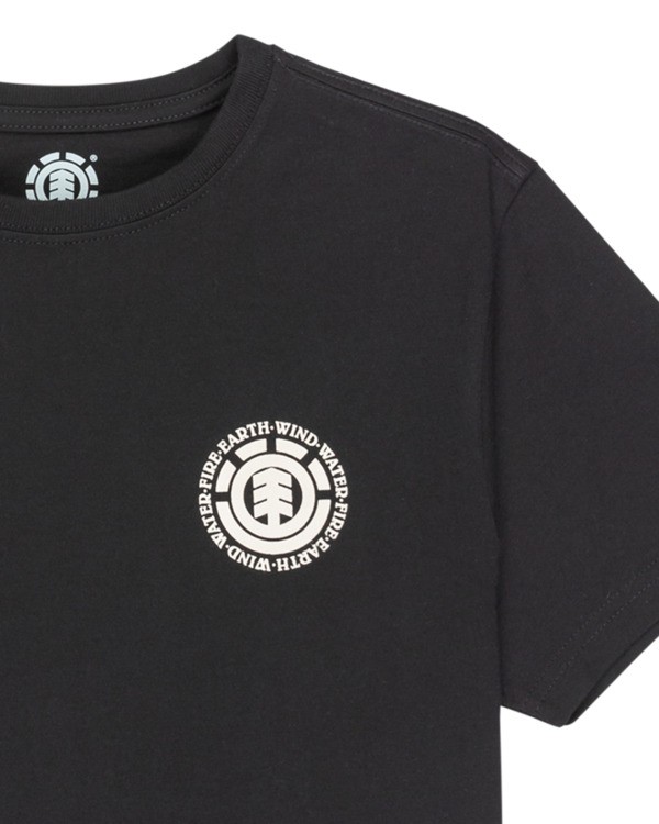 2 Seal Bp Y - T-Shirt à manches courtes pour Garçon 8-16 ans Bleu ELBZT00225 Element