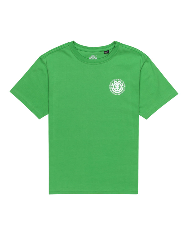 0 Seal BP - T-shirt à manches courtes pour Garçon 8-16 Vert ELBZT00225 Element