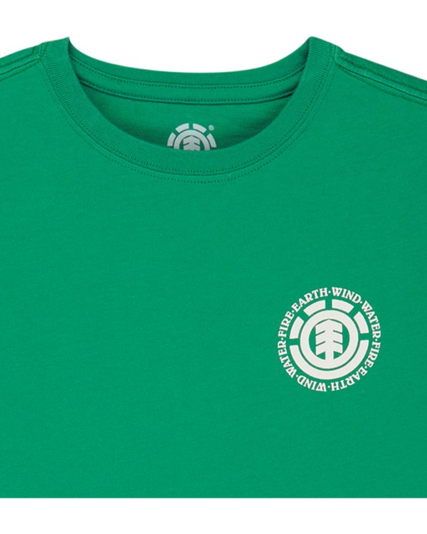 2 Seal Bp Y - Camiseta de manga corta para chicos 8-16 Verde ELBZT00225 Element