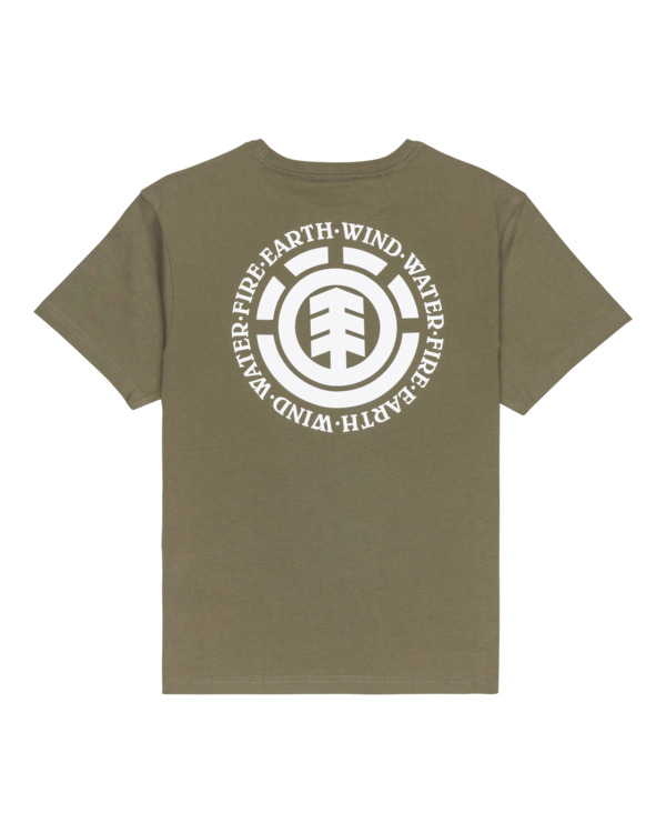 1 Seal Bp Y - T-Shirt für Jungen 8-16 Grün ELBZT00225 Element