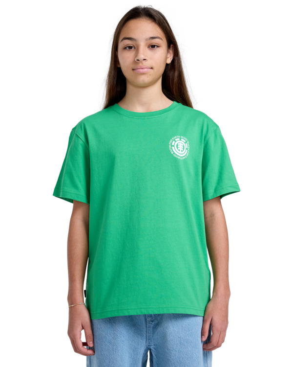 3 Seal BP - T-shirt à manches courtes pour Garçon 8-16 Vert ELBZT00225 Element