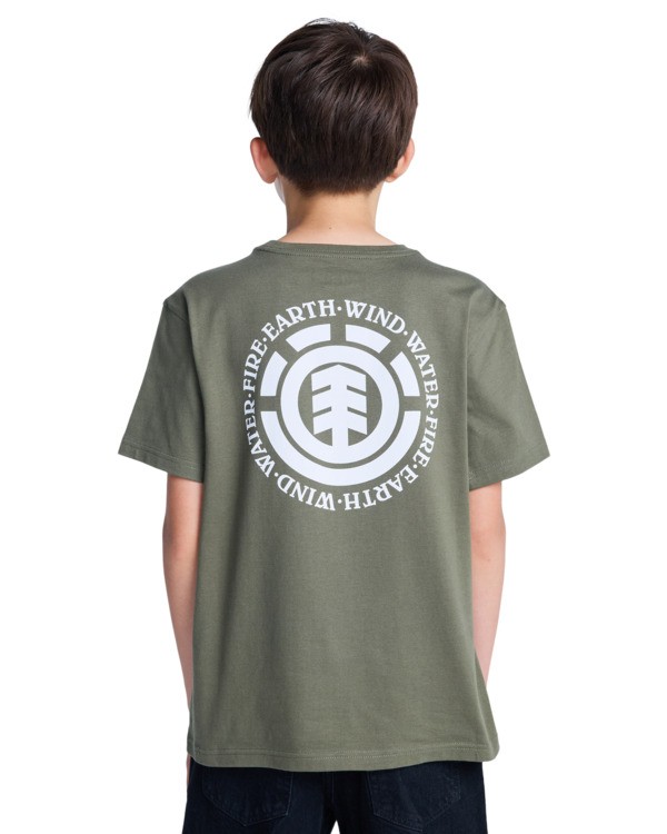 7 Seal Bp Y - T-Shirt für Jungen 8-16 Grün ELBZT00225 Element