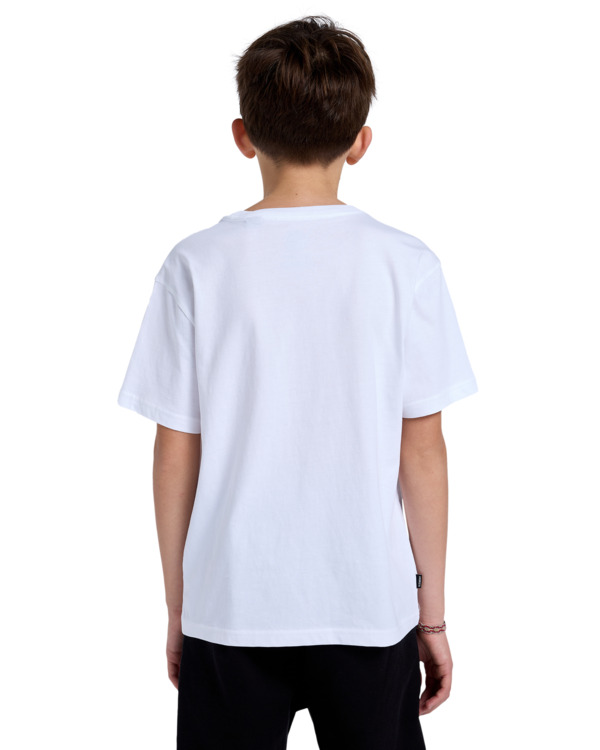 7 Skateboard Co - T-shirt met Korte mouw voor Jongens 8-16 White ELBZT00226 Element