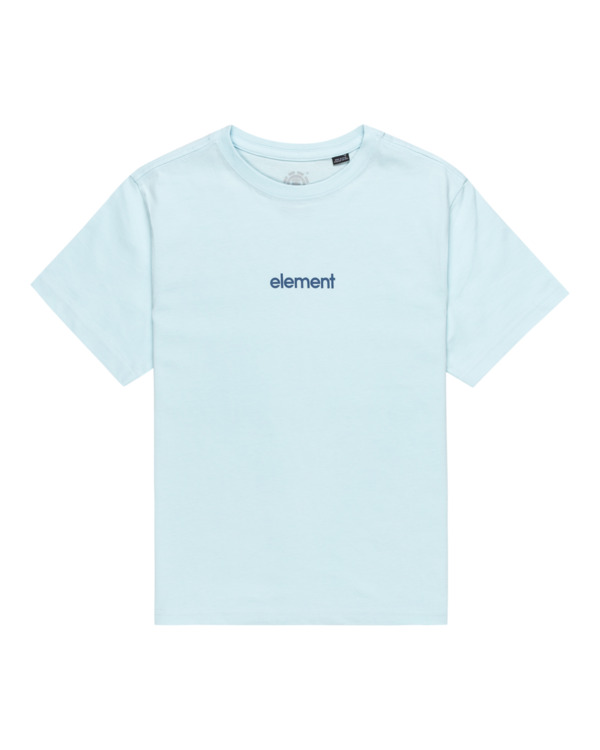 0 Simple Logo - T-shirt à manches courtes pour Garçon 8-16 Bleu ELBZT00227 Element