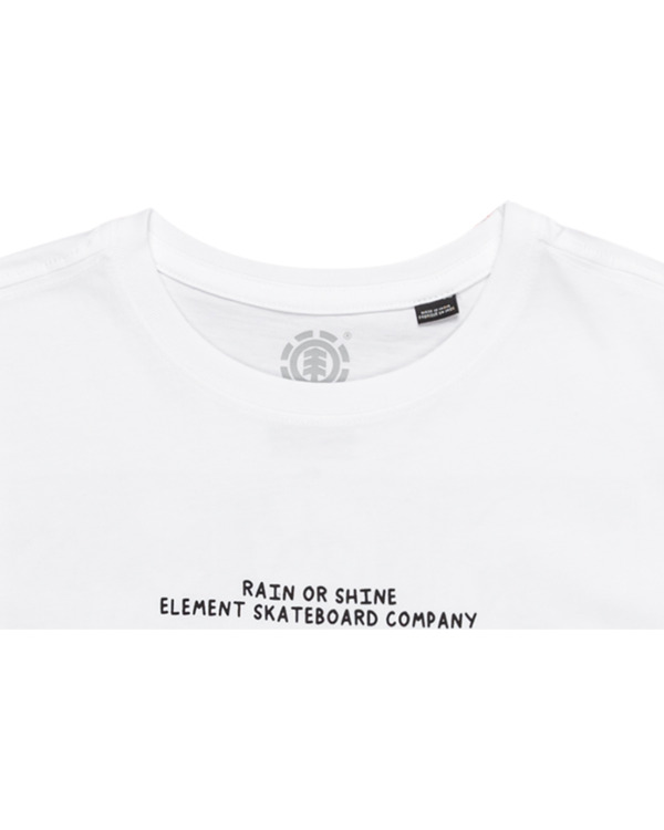 2 Rain Or Shine - Short Sleeves T-Shirt for Boys 8 - 16 White ELBZT00235 Element