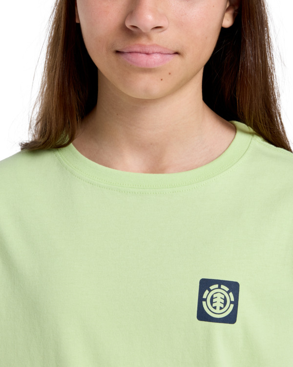 5 Joint Texture - T-shirt met Korte mouw voor Jongens 8-16 Green ELBZT00239 Element