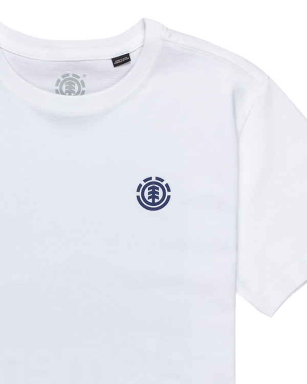 2 3 Horizons - Short Sleeves T-Shirt for Boys 8 - 16 White ELBZT00240 Element