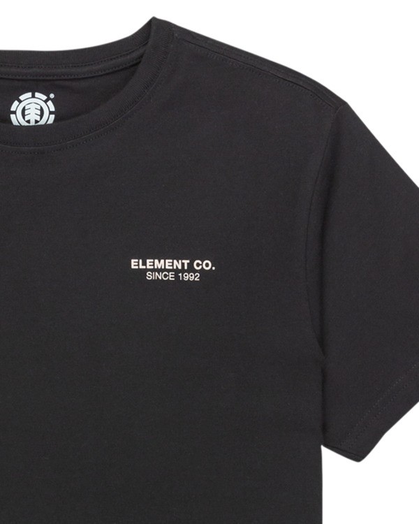 2 Element Co Y - T-Shirt à manches courtes pour Garçon 8-16 ans Bleu ELBZT00248 Element