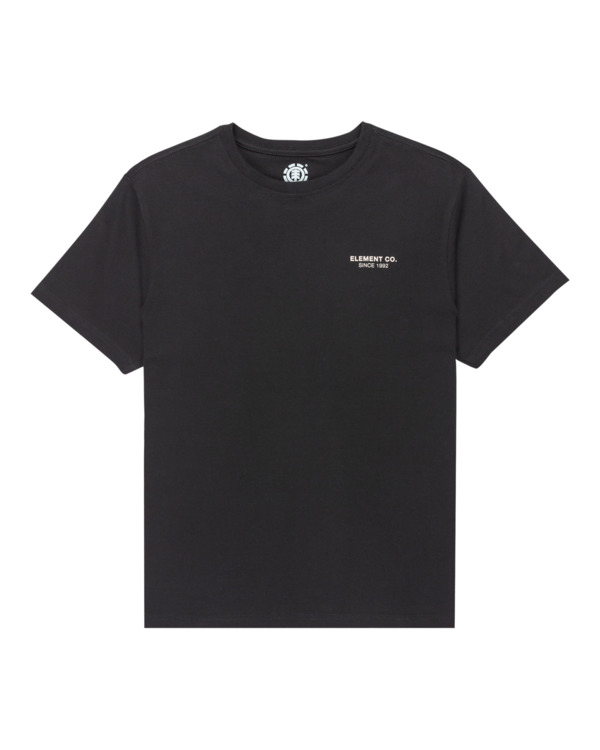 0 Element Co Y - Short Sleeve T-Shirt for Boys 8-16 Blue ELBZT00248 Element