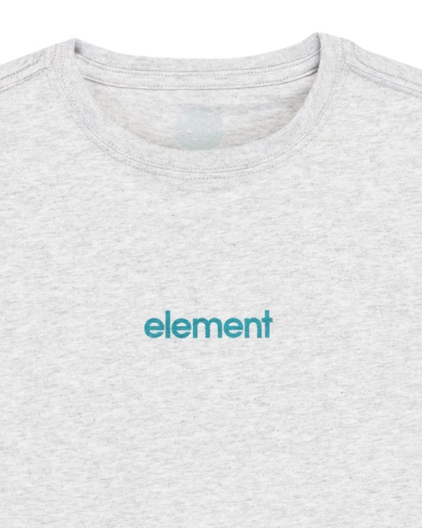 2 Lowcase Bp Y - T-Shirt à manches courtes pour Garçon 8-16 ans Gris ELBZT00249 Element
