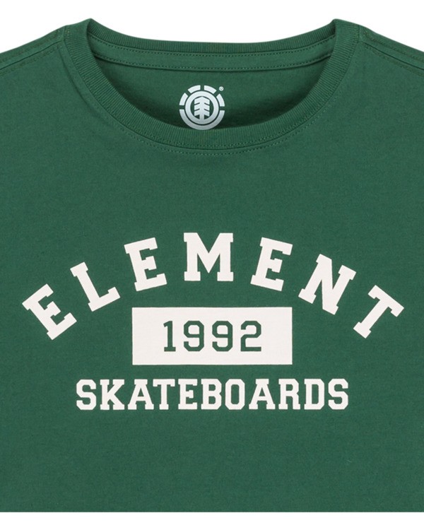 2 Home Team Y - T-Shirt à manches courtes pour Garçon 8-16 ans Vert ELBZT00250 Element