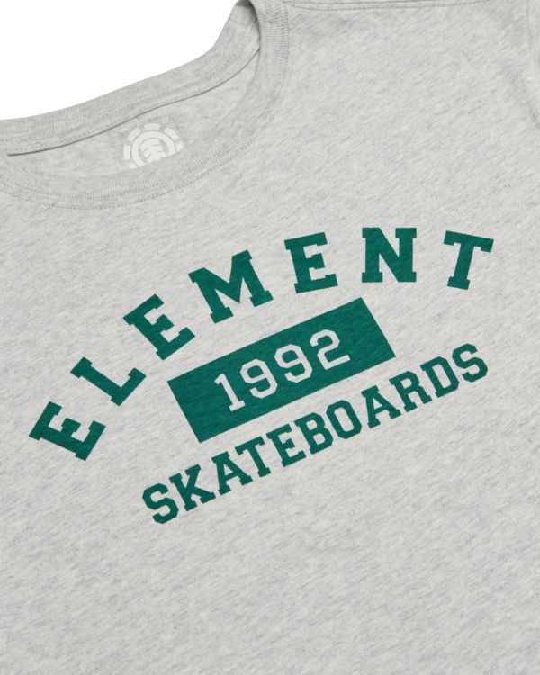 2 Home Team Y - Short Sleeve T-Shirt for Boys 8-16 Gray ELBZT00250 Element