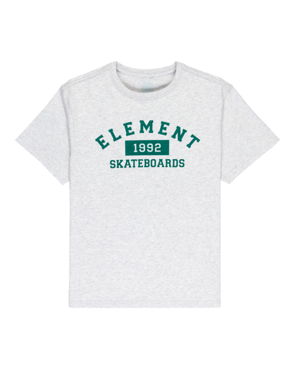 0 Home Team Y - Short Sleeve T-Shirt for Boys 8-16 Grey ELBZT00250 Element