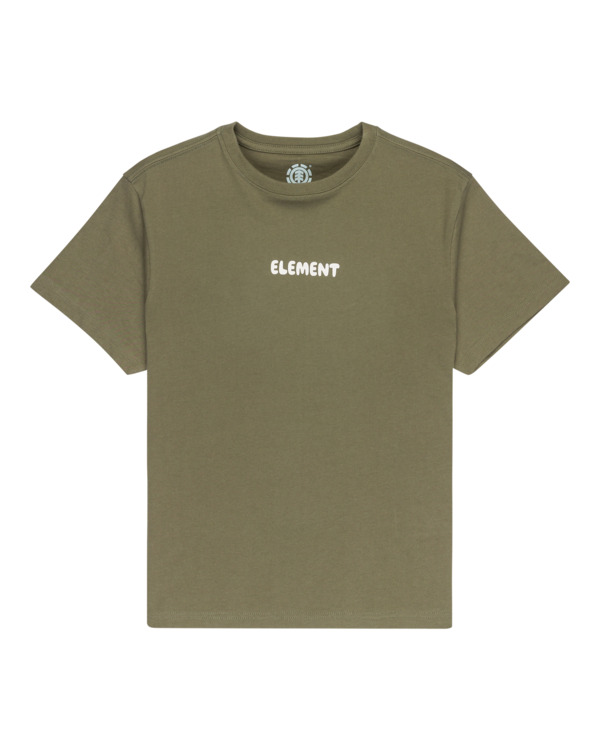 0 Curious Y - T-Shirt für Jungen 8-16 Grün ELBZT00252 Element