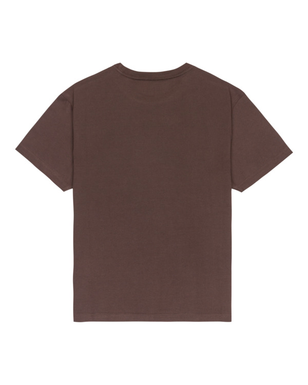 1 Rainy Day Y - T-shirt de manga curta para Rapazes 8-16 Marrom ELBZT00253 Element