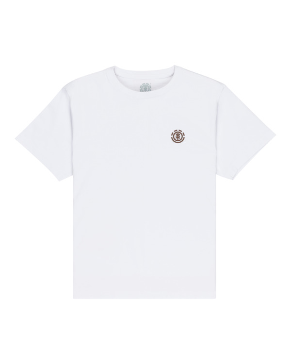 0 Aligator Y - T-shirt de manga curta para Rapazes 8-16 Branco ELBZT00254 Element