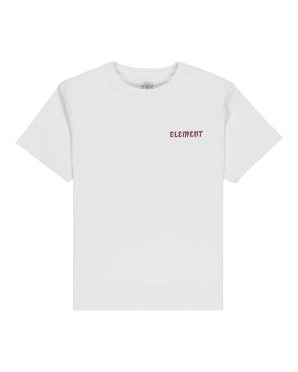 0 Bite Me Y - T-shirt de manga curta para Rapazes 8-16 Branco ELBZT00255 Element