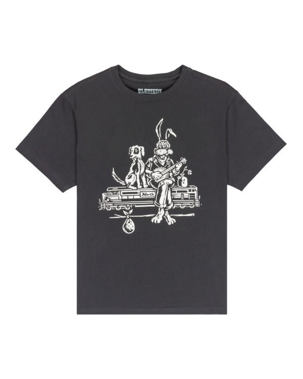 0 Timber Aboard Y - T-shirt de manga curta para Rapazes 8-16 Preto ELBZT00259 Element