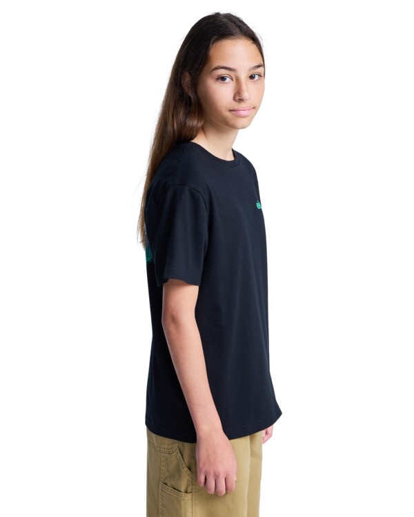 4 Stone Age Y - Camiseta de manga corta para chicos 8-16 Azul ELBZT00261 Element