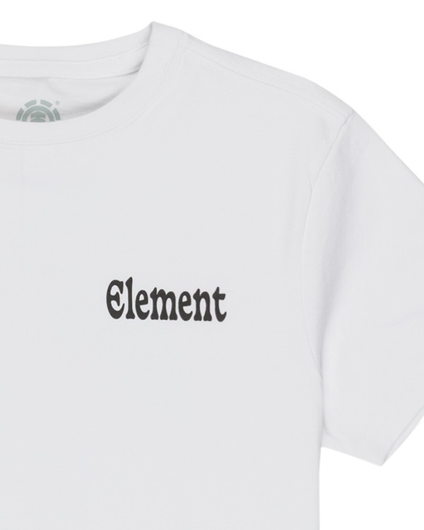 2 Bad Doggie Y - T-shirt met korte mouwen voor Jongens 8-16 White ELBZT00262 Element