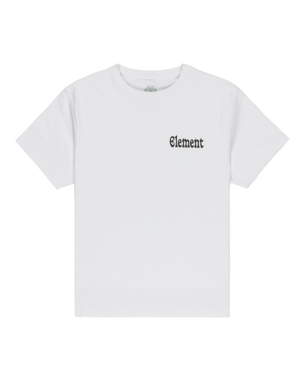 0 Bad Doggie Y - T-shirt met korte mouwen voor Jongens 8-16 White ELBZT00262 Element