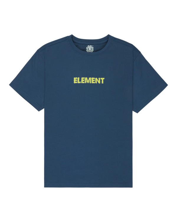 0 Swamps - T-Shirt &agrave; manches courtes pour Gar&ccedil;on 8-16 ans Bleu ELBZT00270 Element