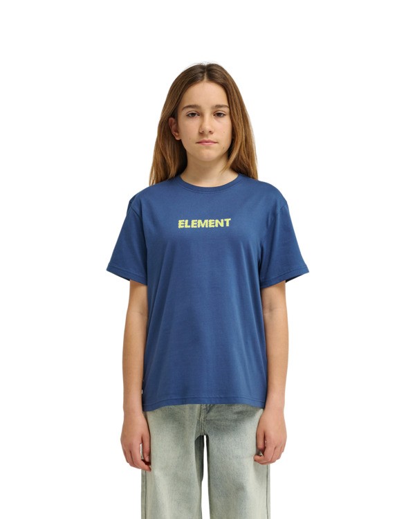 2 Swamps - T-Shirt &agrave; manches courtes pour Gar&ccedil;on 8-16 ans Bleu ELBZT00270 Element