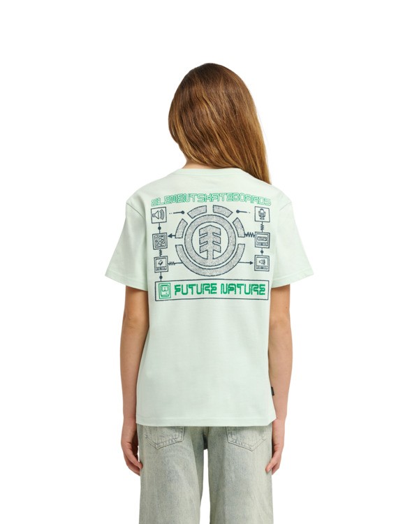 4 Inner Workings - T-Shirt &agrave; manches courtes pour Gar&ccedil;on 8-16 ans Vert ELBZT00273 Element