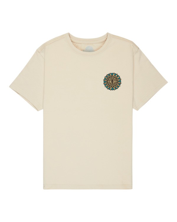 0 Timber Orbit - Short Sleeve T-Shirt for Boys 8-16 Beige ELBZT00288 Element