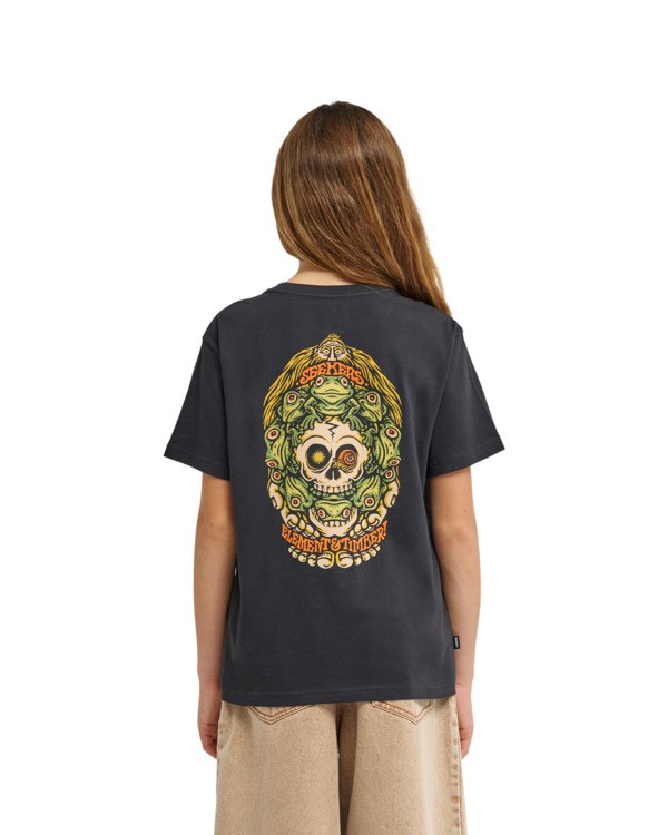 4 Timber Orbit - T-shirt met korte mouwen voor Jongens 8-16 Black ELBZT00288 Element