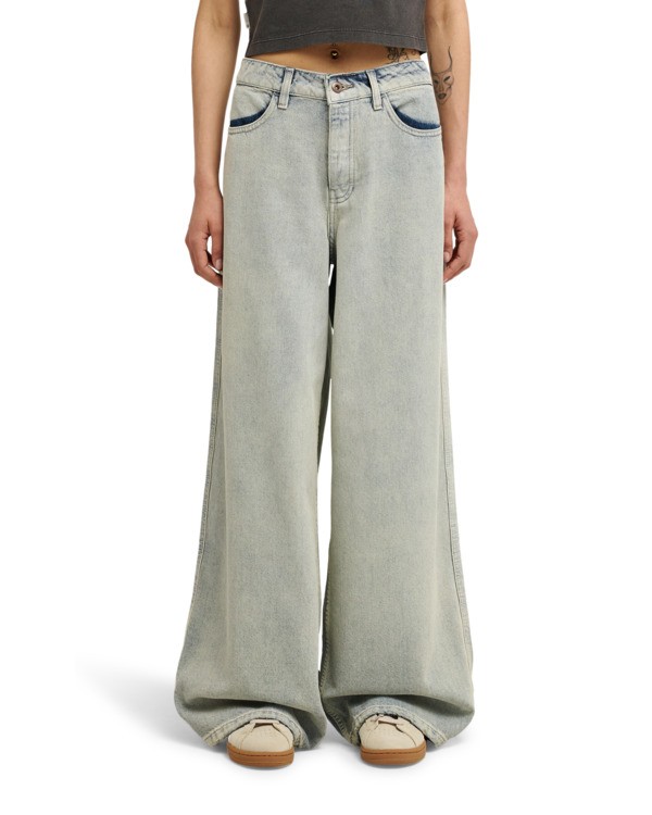 0 365 Wide - Vaquero para mujer Gris ELJDP00114 Element