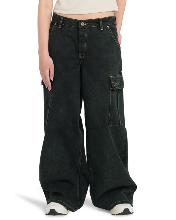 0 Cargo - Vaquero para mujer Negro ELJDP00115 Element