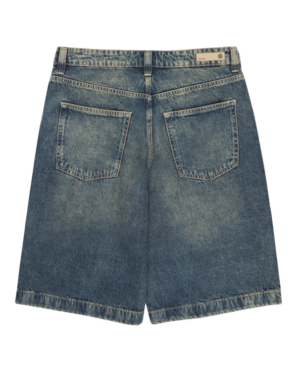 1 5PKT Denim 22.4" - Denim Shorts for Women Blue ELJDS00105 Element