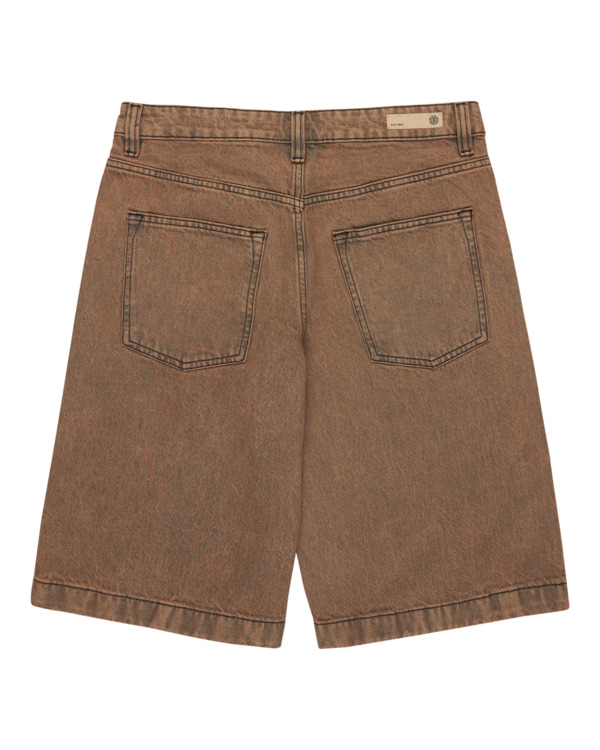 1 5PKT Denim 22.4" - Denim Short voor Dames Brown ELJDS00105 Element