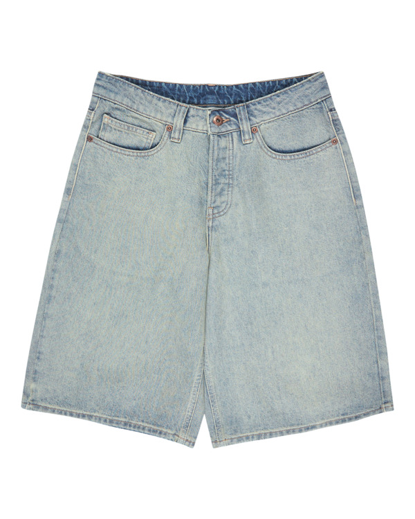 6 365 Wide - Short vaquero para mujer Gris ELJDS00108 Element