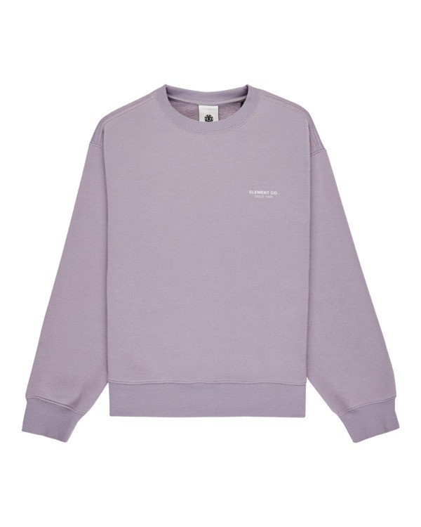 5 Element Co Cr W - Sweat pour Femme Gris ELJFT00123 Element